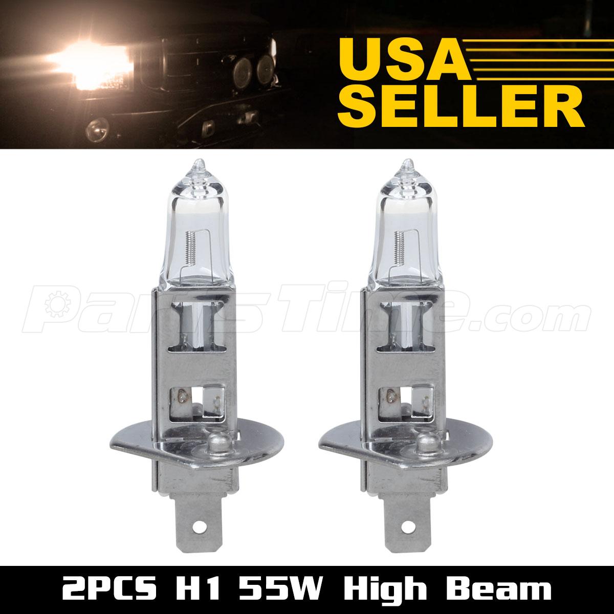 2pcs H1 Super White High Beam Headlight Halogen Bulb 55W for Hyundai ...