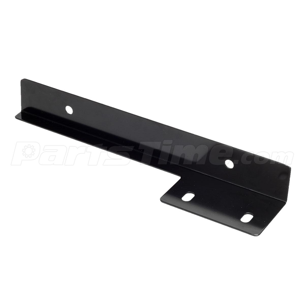 Black Universal Fit Front Bumper License Plate Mount Bracket Holder Bar