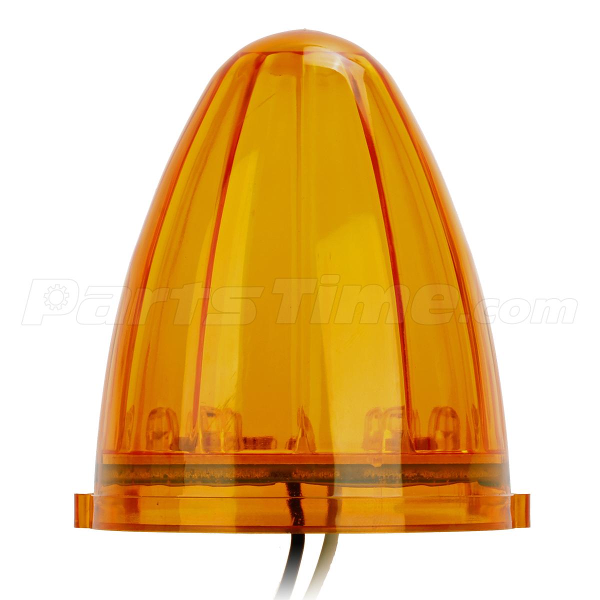 Cab Marker Clearance Lights Amber 17 LED Replacement Lens for Peterbilt Kenworth eBay